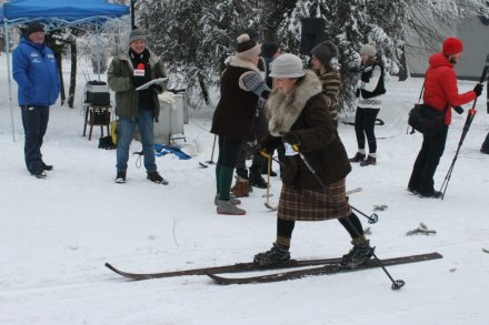 Rywalizacja na trasie biegu