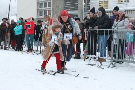 Rywalizacja na trasie biegu