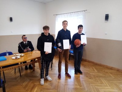 Laureaci spośród uczniów szkół ponadpodstawowych