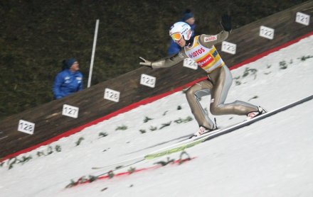 Ląduje Kamil Stoch