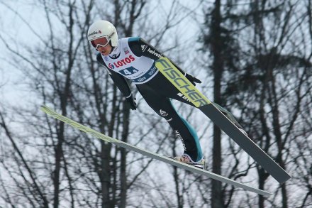 Simon Ammann w locie