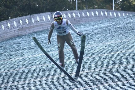 Davide Bresadola w locie