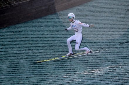 Telemark w wykonaniu Pawła Wąska