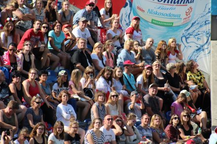 Kibice na skoczni im. Adama Małysza