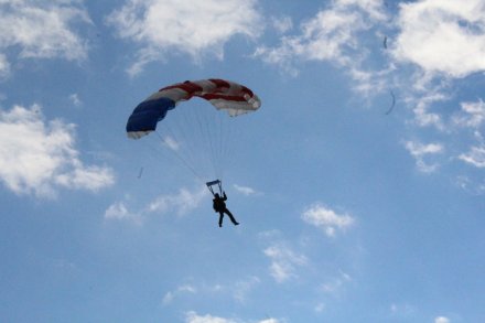 Skoki ze spadochronem