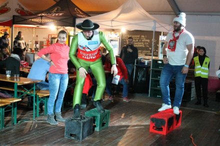 Jeden z konkursów w Strefie Kibica