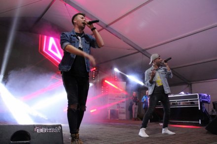 Fragment koncertu zespołu Faster