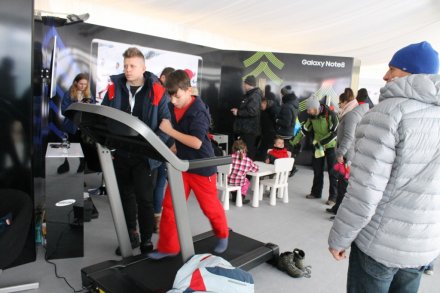 Atrakcje w Strefie Kibica Eurosportu są oblegane