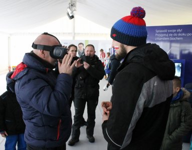 Atrakcje w Strefie Kibica Eurosportu są oblegane