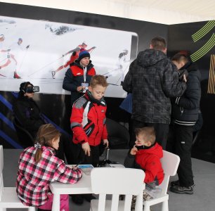 Atrakcje w Strefie Kibica Eurosportu są oblegane