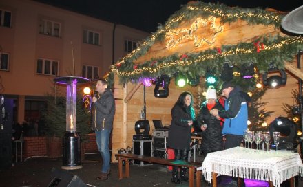 Życzenia składa Janusz Podzorski, przewodniczący Rady Miasta