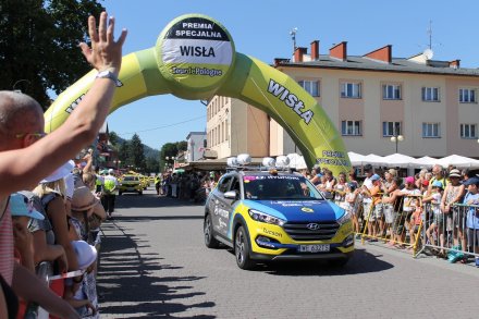 Przejazd kolumny reklamowej