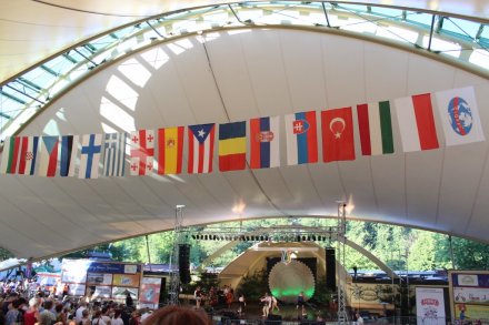 Flagi uczestników MSF