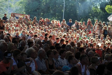 Publiczność w amfiteatrze