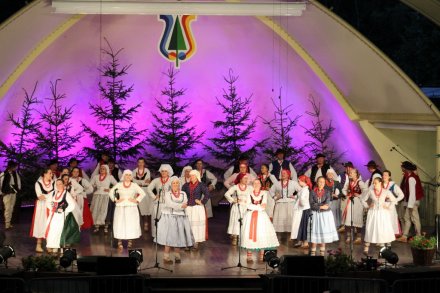 Fragment występu zespołu "Wierchy"