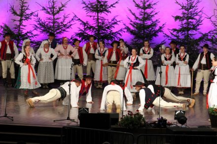 Fragment występu zespołu "Wierchy"