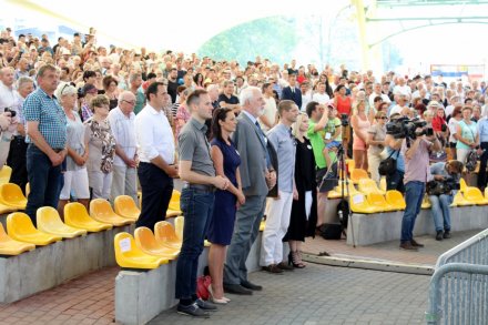 Hymn górali "Szumi jawor" odśpiewano na stojąco