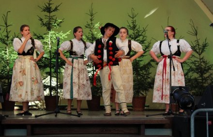 Fragment występu zespołu "Wisła"