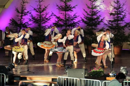 Fragment występu zespołu "Kyczera"