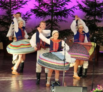 Fragment występu zespołu "Kyczera"