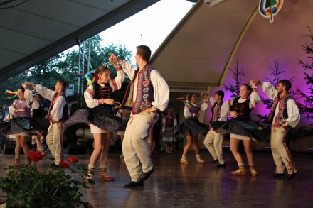 Fragment występu zespołu "Kyczera"