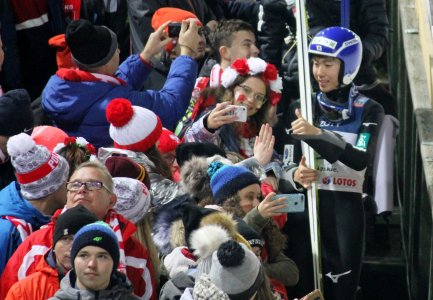 Skoczkowie mają w Wiśle świetny kontakt z publicznością