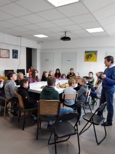 Zajęcia teoretyczne grupy starszej