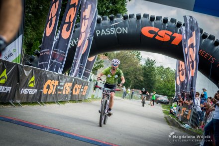 Nasi kolarze w Żarkach, fot. Magdalena Wójcik