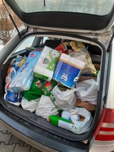 zebrane dary dla Domu Samotnej Matki i Dziecka