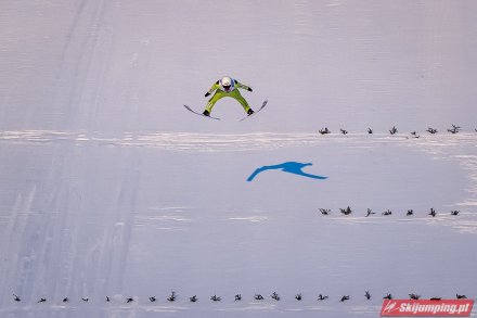 Piotr Żyła na skoczni w Lillehammer