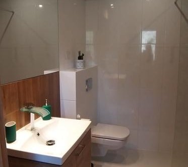 Łazienka w MJ Apartament