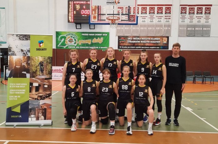 Drużyna koszykarek U15