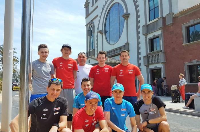 Polscy skoczkowie w Hiszpanii