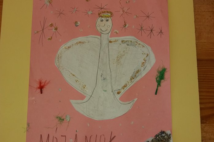 Prace uczniów "Mój Anioł"