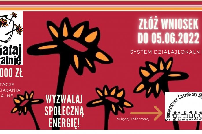 plakat Działaj Lokalnie