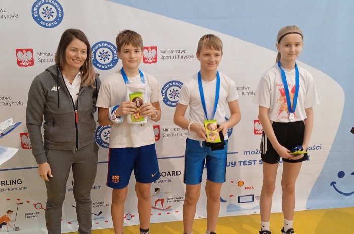 Laureaci z Weroniką Nowakowską-Ziemniak