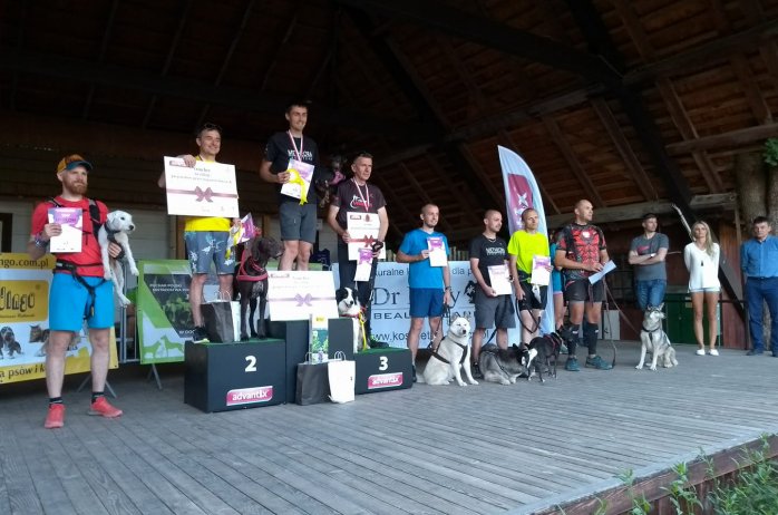 jakub Glajcar na podium mistrzostw Polski