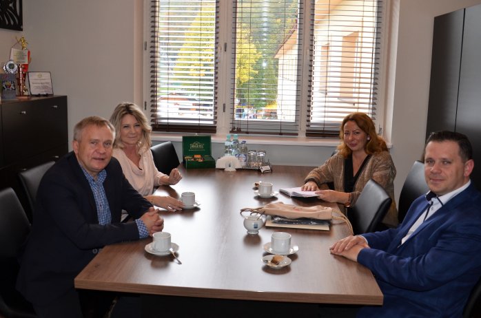 Spotkanie organizatorów z władzami miasta.