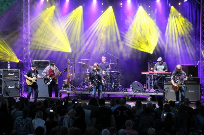 Fragment koncertu zespołu Dżem w Wiśle