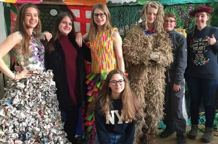 Grupa MAPAKEL z Gimnazjum nr 1 w Wiśle