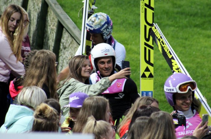 "Selfie" z Piotrem Żyłą