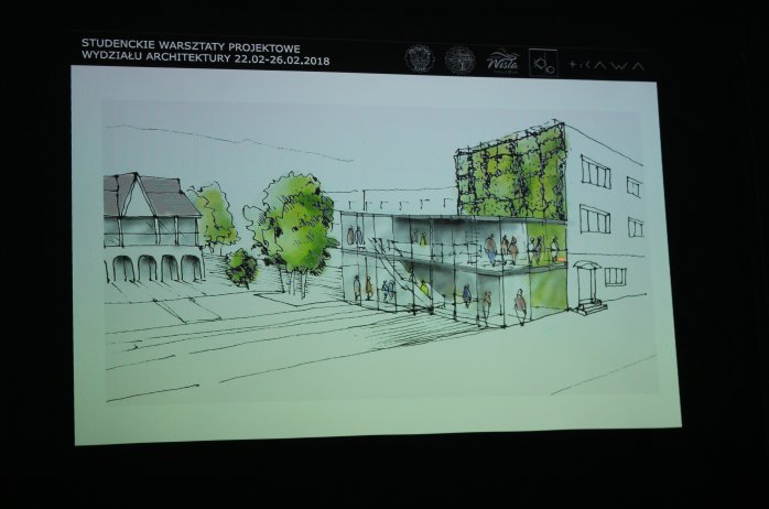 Robocze szkice wymyślonych koncepcji