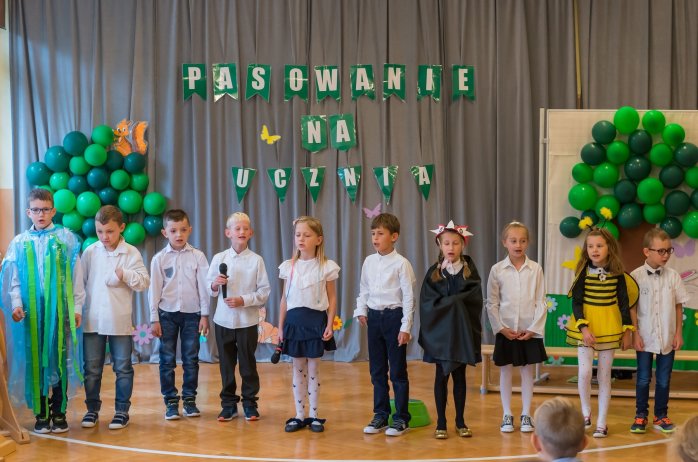 Klasa I podczas występu