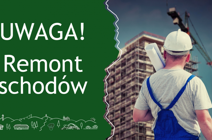 Grafika poglądowa - remont schodów