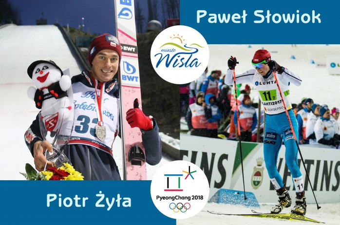 Piotr Żyła i Paweł Słowiok