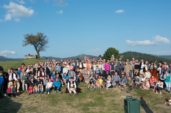 II Zjazd Wisełków - wspólne zdjęcie uczestników