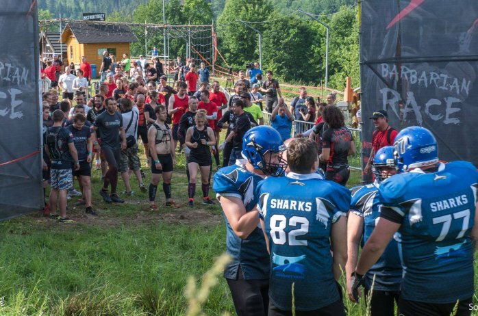 Zawodnicy przygotowani do startu