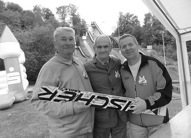 Gustaw Bujok (po lewej) - fot. PZN