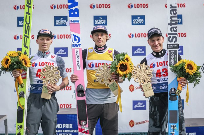 Zdobywcy podium niedzielnego konkursu