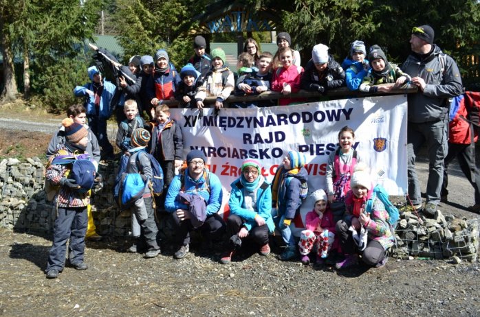 Uczestnicy Rajdu na mecie